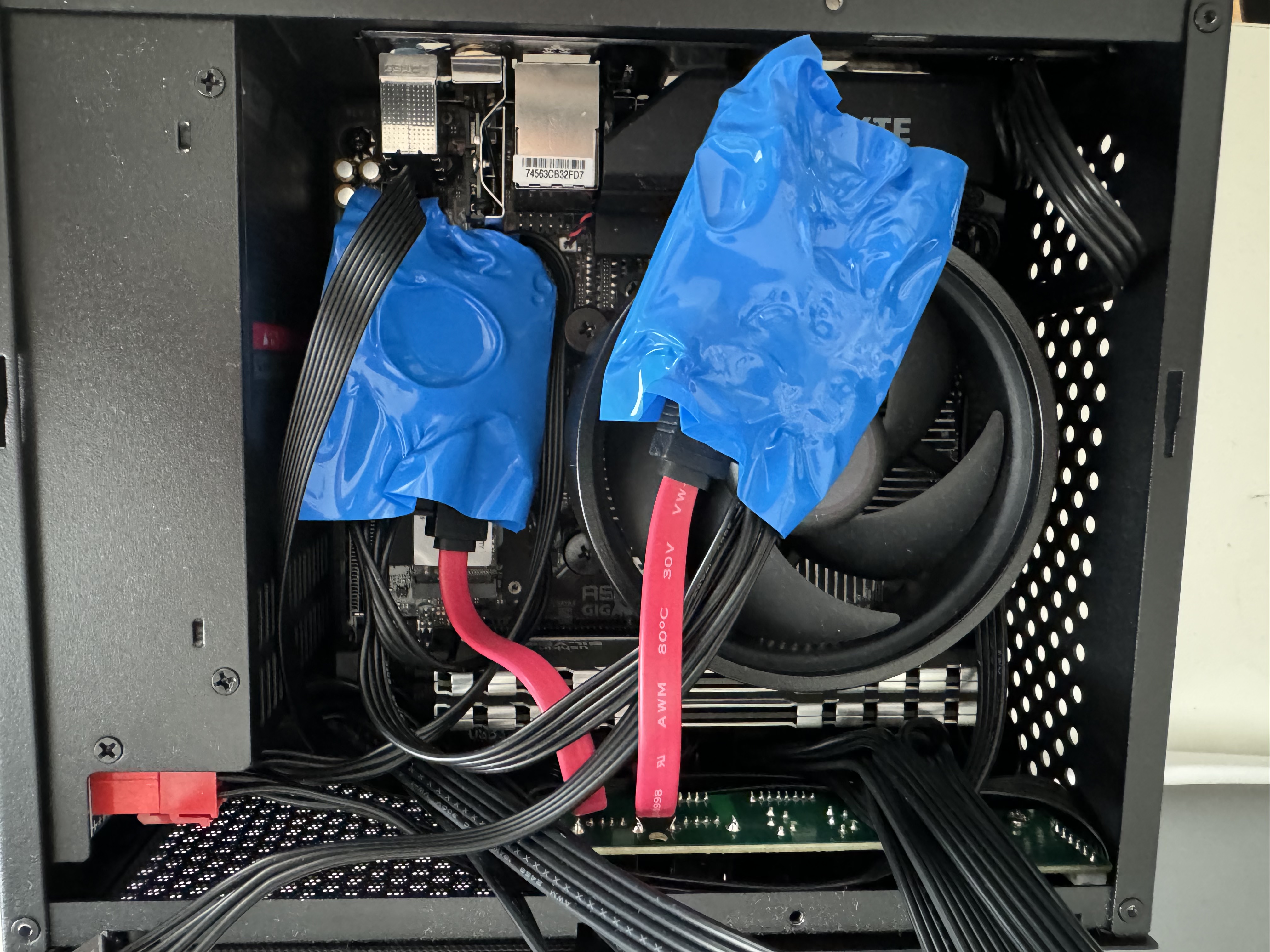 Wrapped SATA modules