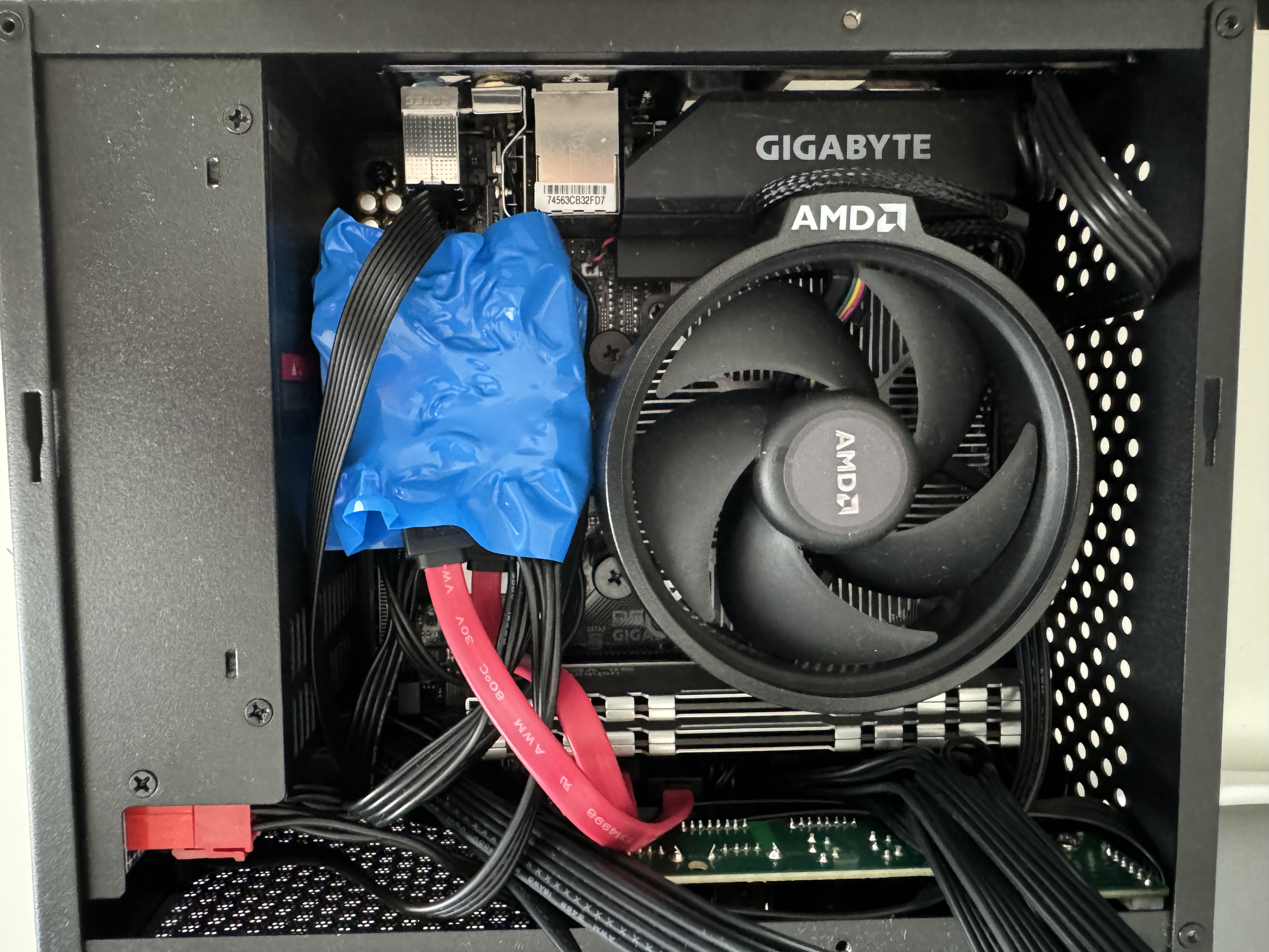 Packed SATA modules