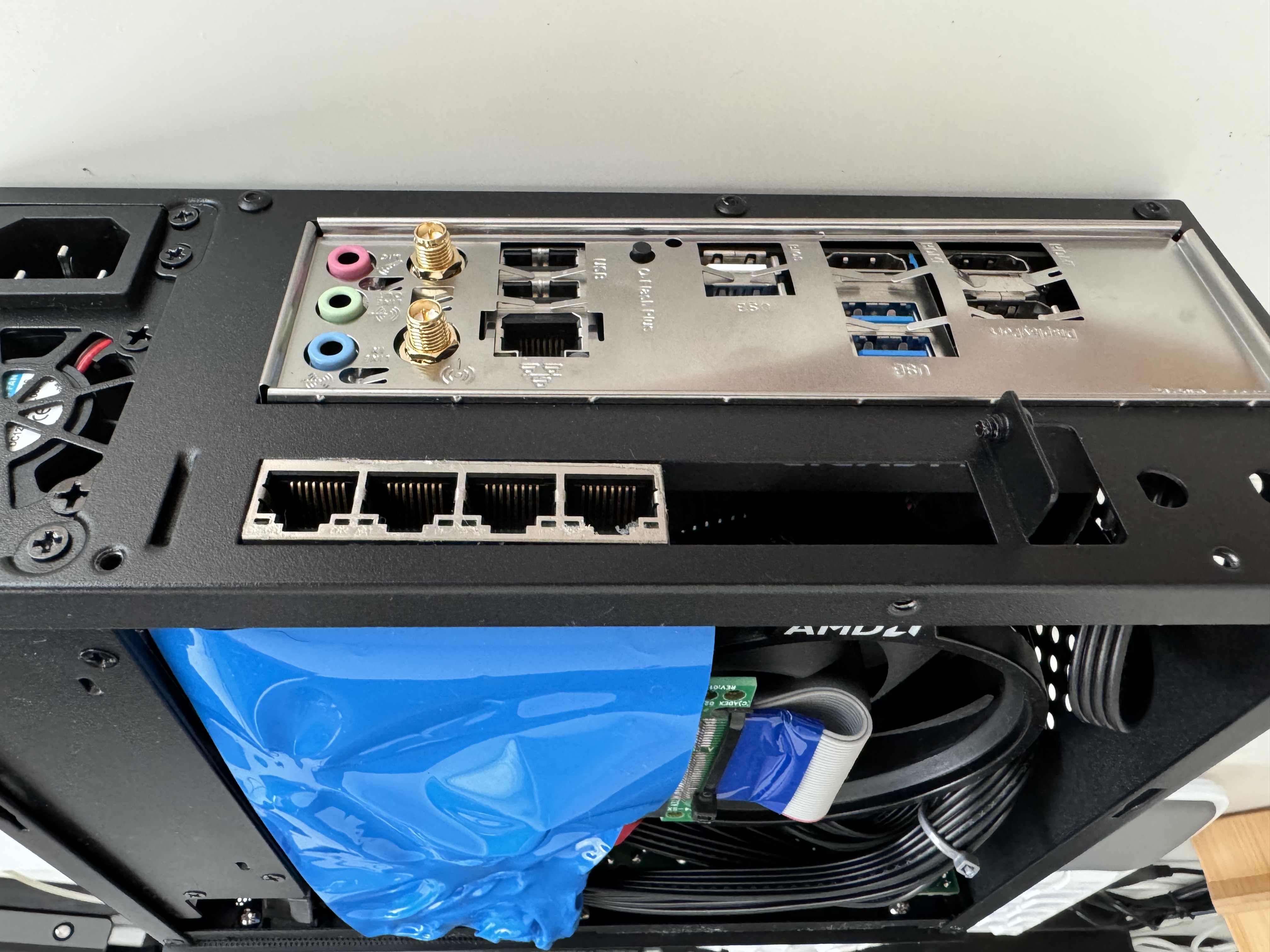 Ethernet card back
